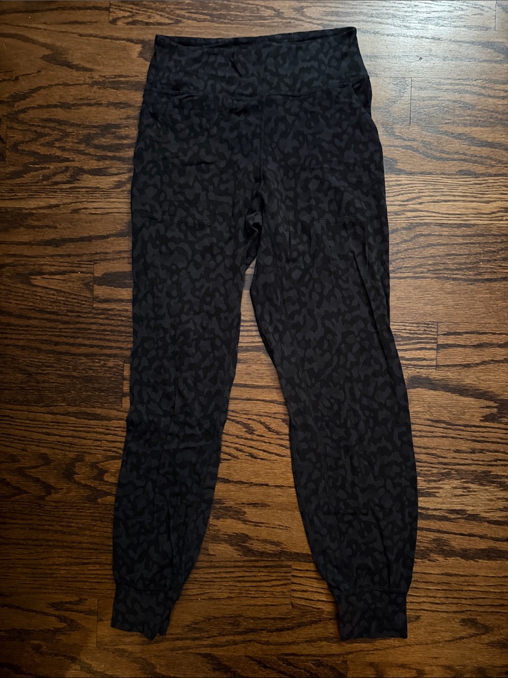 lululemon athletica Kids Black Subtle Animal Print Leggings